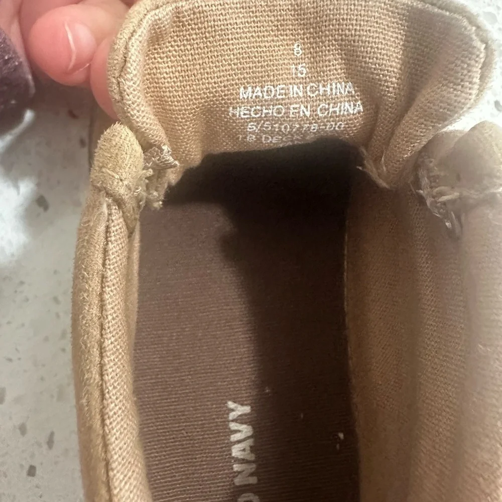 Old Navy Brown Kids Moccasins